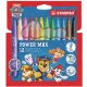 Filctoll készlet, vastag, 3 mm, STABILO Power Max, Mancs őrjárat, 12 különböző szín (TST9801205)
