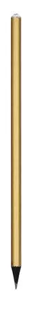 Ceruza, arany, fehér SWAROVSKI&reg; kristállyal, 14 cm, ART CRYSTELLA&reg; (TSWC203)