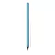 Ceruza, metál kék, aqua kék SWAROVSKI&reg; kristállyal, 14 cm, ART CRYSTELLA&reg; (TSWC306)