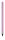Ceruza, metál pink, rózsaszín SWAROVSKI® kristállyal, 14 cm, ART CRYSTELLA® (TSWC510)