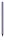 Ceruza, metál sötét lila, tanzanite lila SWAROVSKI&reg; kristállyal, 14 cm, ART CRYSTELLA&reg; (TSWC612)