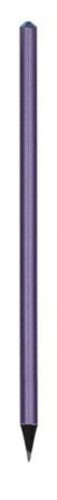Ceruza, metál sötét lila, tanzanite lila SWAROVSKI® kristállyal, 14 cm, ART CRYSTELLA® (TSWC612)