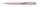 Golyóstoll, Crystals from SWAROVSKI&reg;, rózsaszín, középen pink kristályokkal töltve, ART CRYSTELLA&reg;, 14cm (TSWGK243)