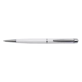   Golyóstoll, fehér Lille Pen, fehér SWAROVSKI&reg; kristállyal, 14cm, ART CRYSTELLA&reg; (TSWGL001)