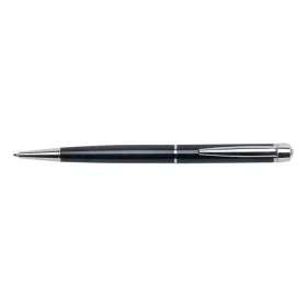   Golyóstoll, fekete Lille Pen, fehér SWAROVSKI&reg; kristállyal, 14cm, ART CRYSTELLA&reg; (TSWGL031)
