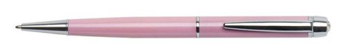Golyóstoll, rózsaszín Lille Pen, fehér SWAROVSKI® kristállyal, 14cm, ART CRYSTELLA® (TSWGL061)
