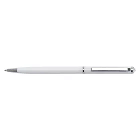   Golyóstoll, fehér SLIM, fehér SWAROVSKI&reg; kristállyal, 13 cm, ART CRYSTELLA&reg; (TSWGS559)