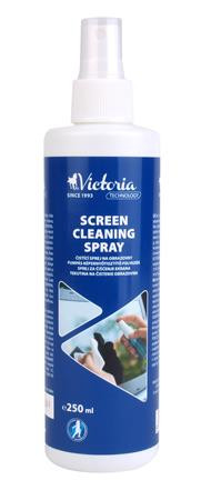 Tisztítófolyadék, képernyőhöz, antisztatikus, pumpás, 250 ml, VICTORIA TECHNOLOGY (TTIVMON)