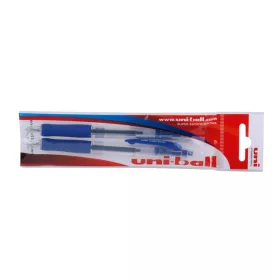  Golyóstoll, 0,3 mm, nyomógombos, UNI SN-100 Laknock, kék (TU10031B)
