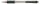 Golyóstoll, 0,4 mm, nyomógombos, UNI SN-101 Laknock Fine, fekete (TU11011)