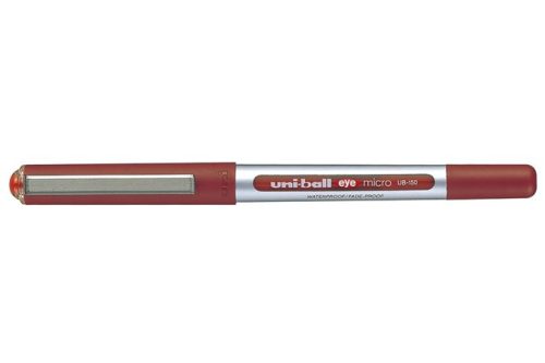 Rollertoll, 0,3 mm, UNI UB-150 Eye Micro, piros (TU15021)