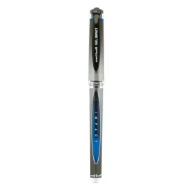   Zseléstoll, 0,6 mm, kupakos, UNI UM-153S Gel Impact, kék (TU15331)