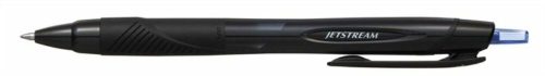 Golyóstoll, 0,35 mm, nyomógombos, fekete tolltest, UNI SXN-157S Jetstream Sport, kék (TU15721)