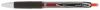 Zseléstoll, 0,4 mm, nyomógombos, UNI UMN-207 Signo, piros (TU20721)
