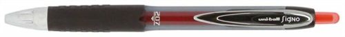 Zseléstoll, 0,4 mm, nyomógombos, UNI UMN-207 Signo, piros (TU20721)