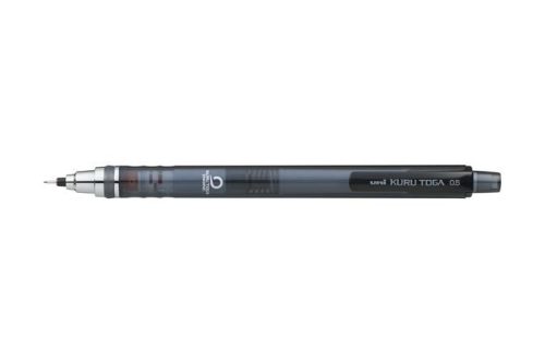 Nyomósirón, 0,5 mm, UNI  M5-450T Kuru Toga, füstszínű (TUM5450TFUST)
