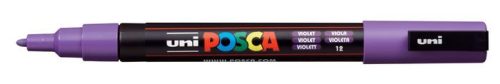 Dekormarker, 0,9-1,3 mm, UNI Posca PC-3M, lila (TUPC3ML)