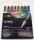 Dekormarker készlet, 0,9-1,3 mm, UNI Posca PC-3M, 8 különböző pasztell szín (TUPC3MPASZTELL)