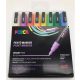 Dekormarker készlet, 0,9-1,3 mm, UNI Posca PC-3M, 8 különböző pasztell szín (TUPC3MPASZTELL)