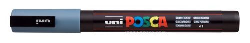 Dekormarker, 0,9-1,3 mm, UNI Posca PC-3M, palaszürke (TUPC3MPSZ)