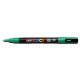 Dekormarker, 0,9-1,3 mm, UNI Posca PC-3M, zöld (TUPC3MZ)