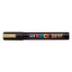 Dekormarker, 1,8-2,5 mm, UNI Posca PC-5M, arany (TUPC5MA)