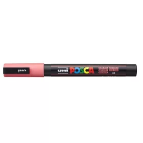 Dekormarker, 1,8-2,5 mm, UNI Posca PC-5M, korall (TUPC5MKOR)