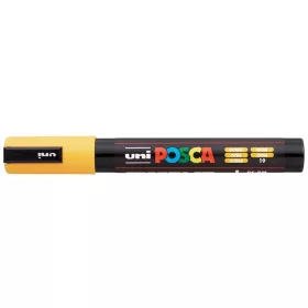 Dekormarker, 1,8-2,5 mm, UNI Posca PC-5M, okker (TUPC5MO)