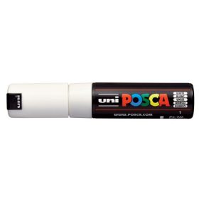 Dekormarker, 4,5-5,5 mm, UNI Posca PC-7M, fehér (TUPC7MF)