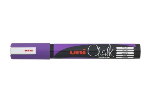 Krétamarker, 1,8-2,5 mm, UNI PWE-5M, lila (TUPWE5ML)