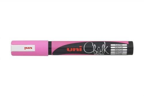Krétamarker, 1,8-2,5 mm, UNI PWE-5M, fluor rózsaszín (TUPWE5MR)