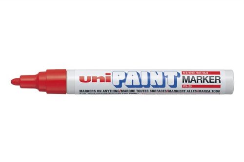Lakkmarker, 2,2-2,8 mm, UNI PX-20, piros (TUPX20P)