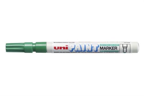 Lakkmarker, 0,8-1,2 mm, UNI PX-21, zöld (TUPX21Z)