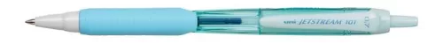 Golyóstoll, 0,38 mm, nyomógombos, UNI SXN-101FL , égkék (TUSXN101EK)