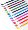 Színes ceruza készlet, háromszögletű, COOL BY VICTORIA, 12 különböző szín (TVC002)