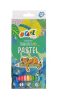 Színes ceruza készlet, kerek, COOL BY VICTORIA Pastel, 12 pasztell szín (TVC007)
