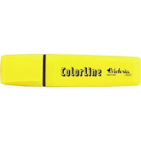   Szövegkiemelő, 1-5 mm, VICTORIA OFFICE, ColorLine, sárga (TVI322S)