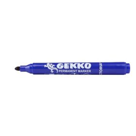   Alkoholos marker, 1-3 mm, kúpos, VICTORIA OFFICE, Gekko, kék (TVI4604K)