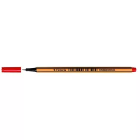 Tűfilc, 0,4 mm, VICTORIA OFFICE,Slim, piros (TVITP)