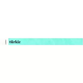 Karszalag, 3/4, tyvek, türkiz (TYV010)