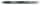 Golyóstoll, 0,27 mm, nyomógombos, ZEBRA OLA, fekete (TZ13941)