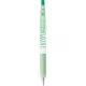 Zseléstoll, 0,33 mm, nyomógombos, csíkos test, ZEBRA Sarasa Clip Pastel, pasztellzöld (TZ13986)