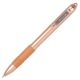 Golyóstoll, 0,27 mm, nyomógombos, ZEBRA Z-Grip Smooth Rose Gold, kék (TZ15250)