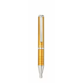   Golyóstoll, 0,24 mm, teleszkópos, arany színű tolltest, ZEBRA SL-F1, kék (TZ23469)