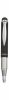 Golyóstoll, 0,24 mm, teleszkópos, rozsdamentes acél, grafitszürke tolltest, ZEBRA Telescopic Metal Stylus, kék (TZ46619)