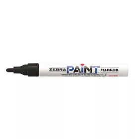 Lakkmarker, 3 mm, ZEBRA Paint marker, fekete (TZ51011)