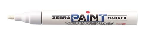 Lakkmarker, 3 mm, ZEBRA Paint marker, fehér (TZ51025)