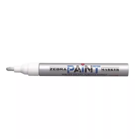 Lakkmarker, 3 mm, ZEBRA Paint marker, ezüst (TZ51026)