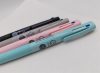 Golyóstoll, 0,24 mm, nyomógombos, háromszínű, ZEBRA  bLen 3C, szürke test (TZ53133)