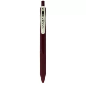   Zseléstoll, 0,33 mm, nyomógombos, ZEBRA Sarasa Clip Vintage, sötétpiros (TZ69313)